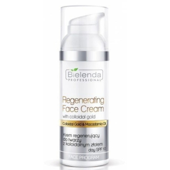 Bielenda Krem regenerujący do twarzy ze złotem SPF 10 50ml